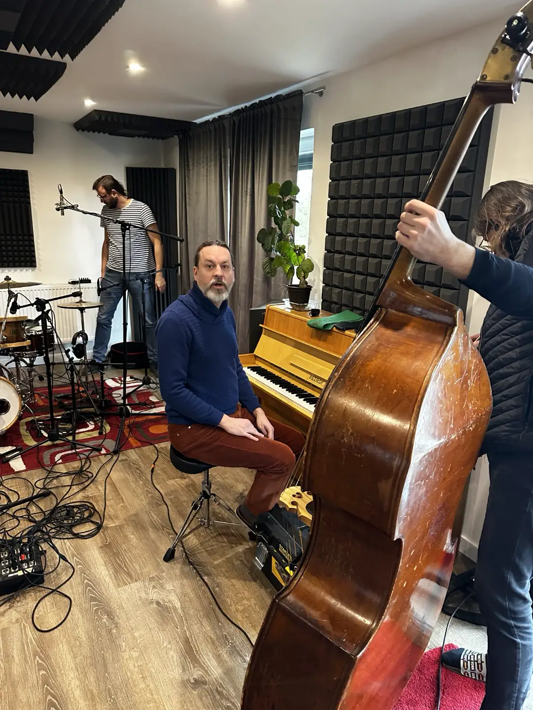 Nahrávání jazzu — kontrabas a klavír ve Stable Records